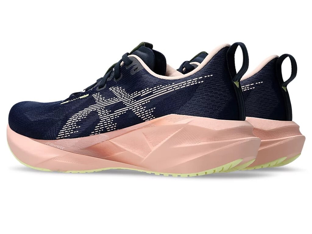 Беговые женские кроссовки Asics Novablast 5, Midnight/Breeze, синий/розовый — фото 3