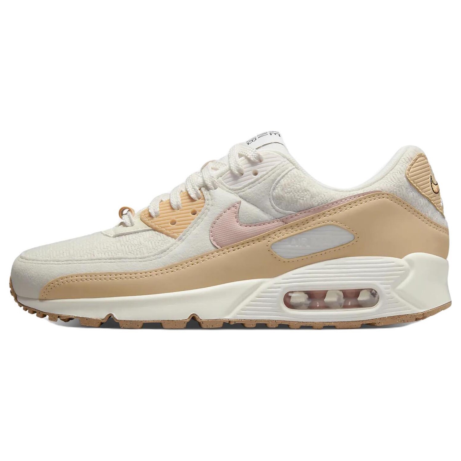 

Кроссовки Nike Air Max 90 SE, белый/персиковый