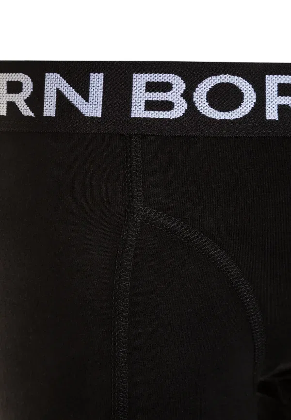 Комплект из 3 трусов-боксеров Solids Sammy Shorts Bjorn Borg, черный — фото 3