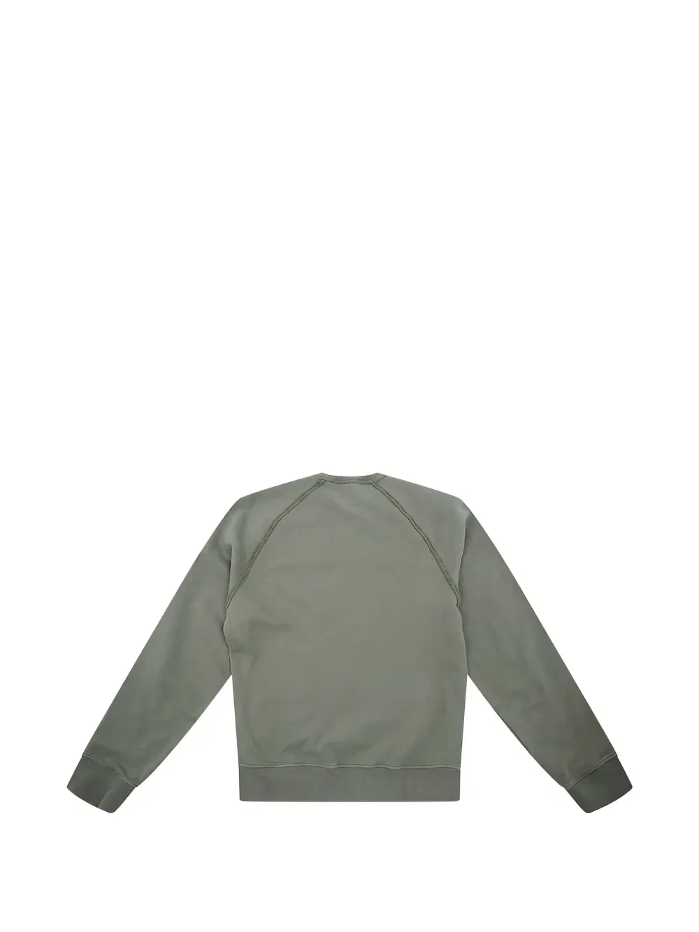 Свитер с рукавами реглан и нашивкой Compass Stone Island Junior, зеленый — фото 2