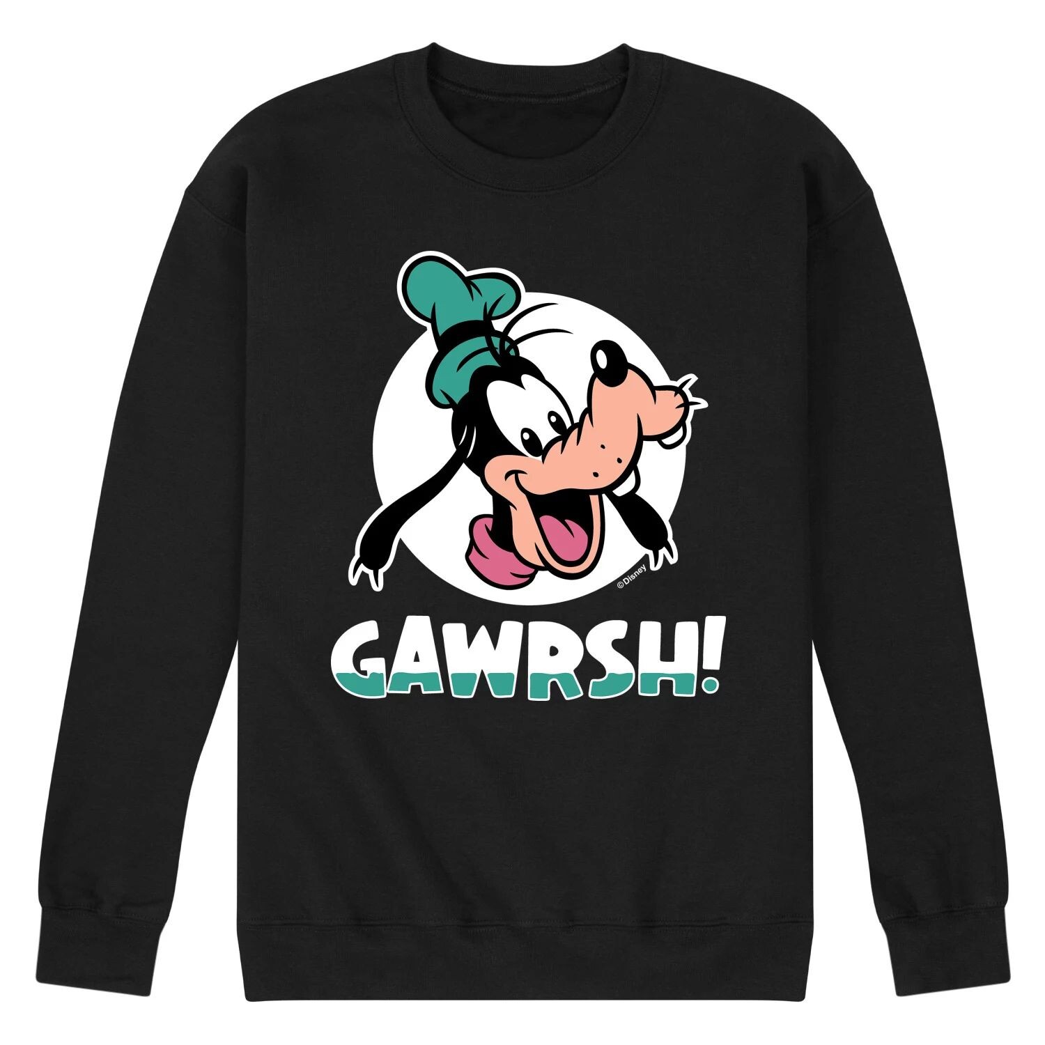 

Мужской флисовый свитшот Disney's Goofy Gawrsh Licensed Character