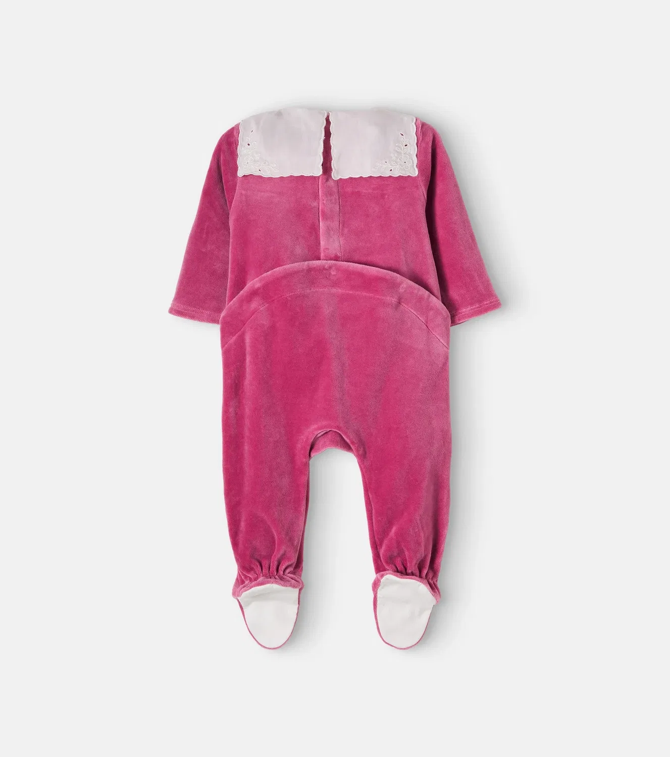 Комбинезон хлопковый Chloé Kids, розовый — фото 3