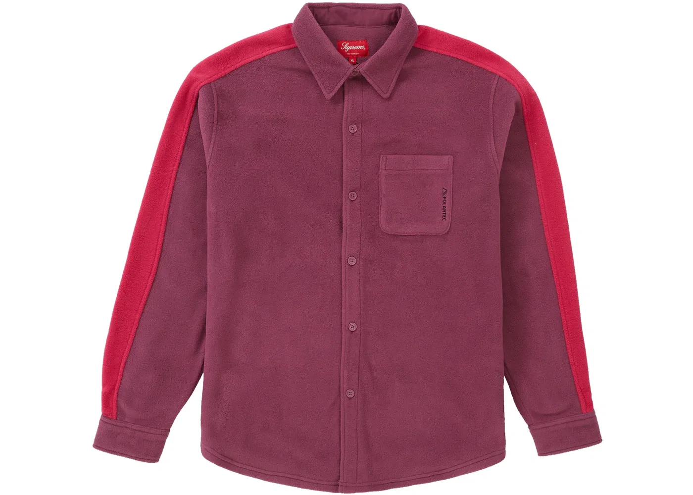 Мужская рубашка из флиса Polartec Supreme, Light Plum