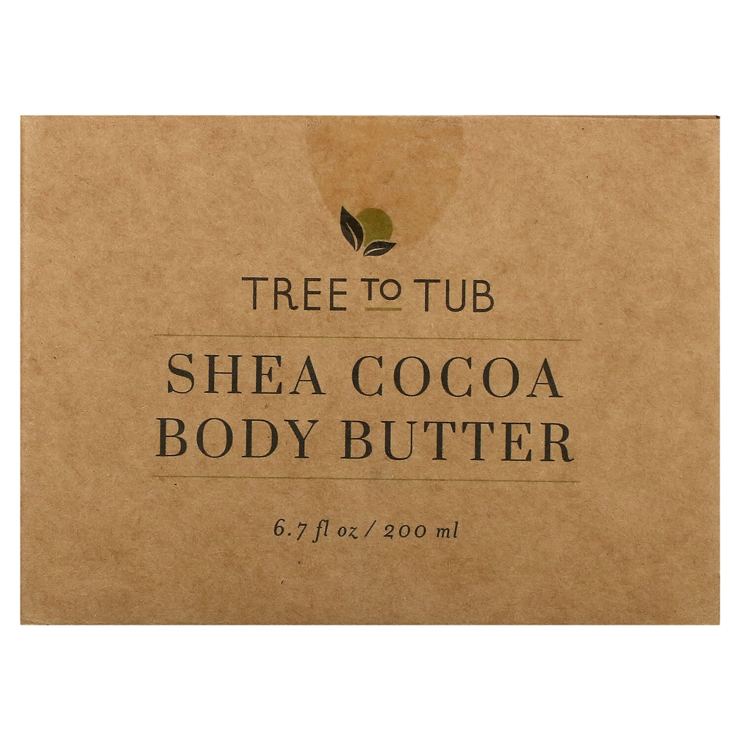 Крем - Масло Tree To Tub для тела с маслом ши для увлажнения сухой и чувствительной кожи, цитрус, 200 мл — фото 3