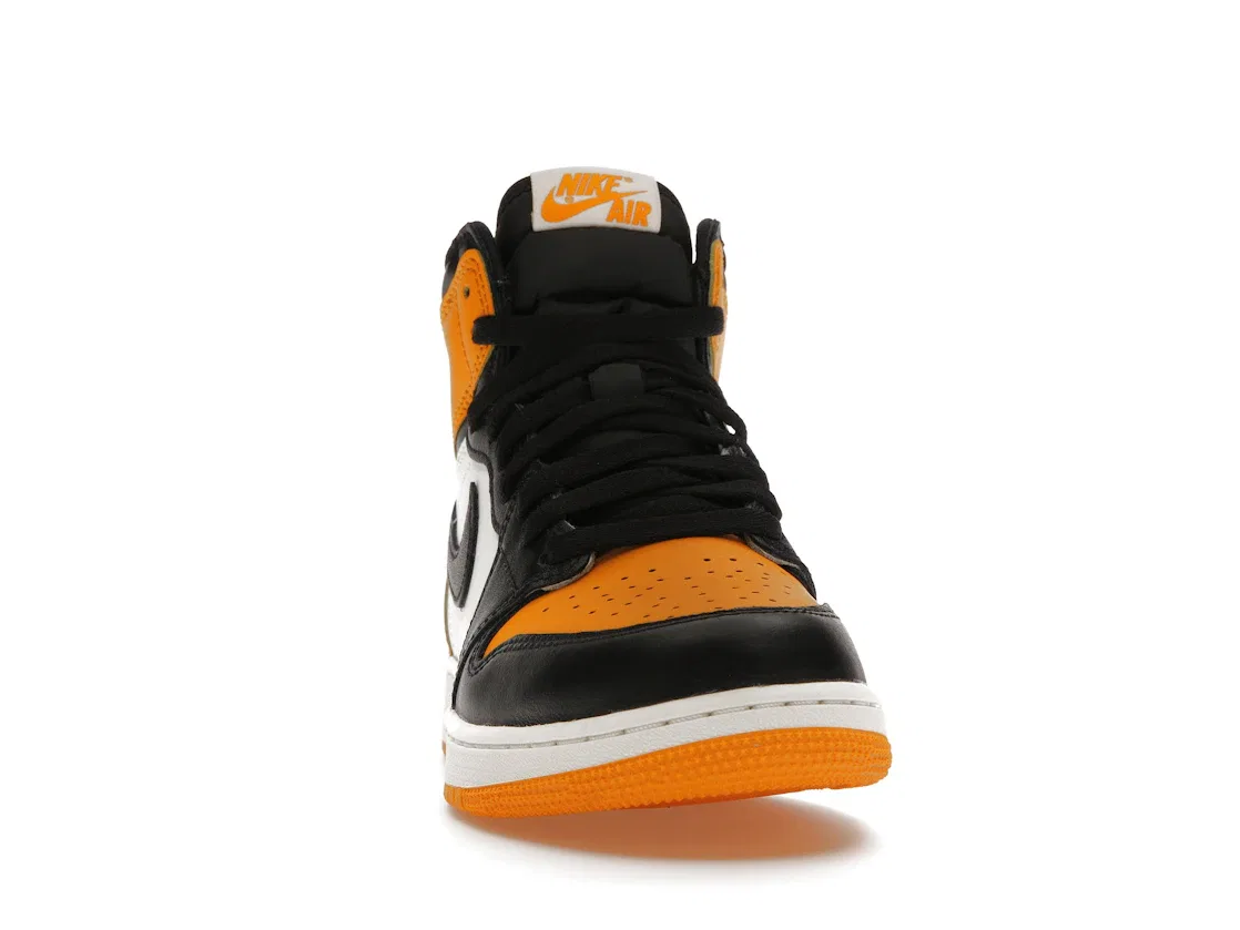 Детские кроссовки с принтом Jordan 1 Retro High OG Jordan, Taxi/Black-Sail — фото 2