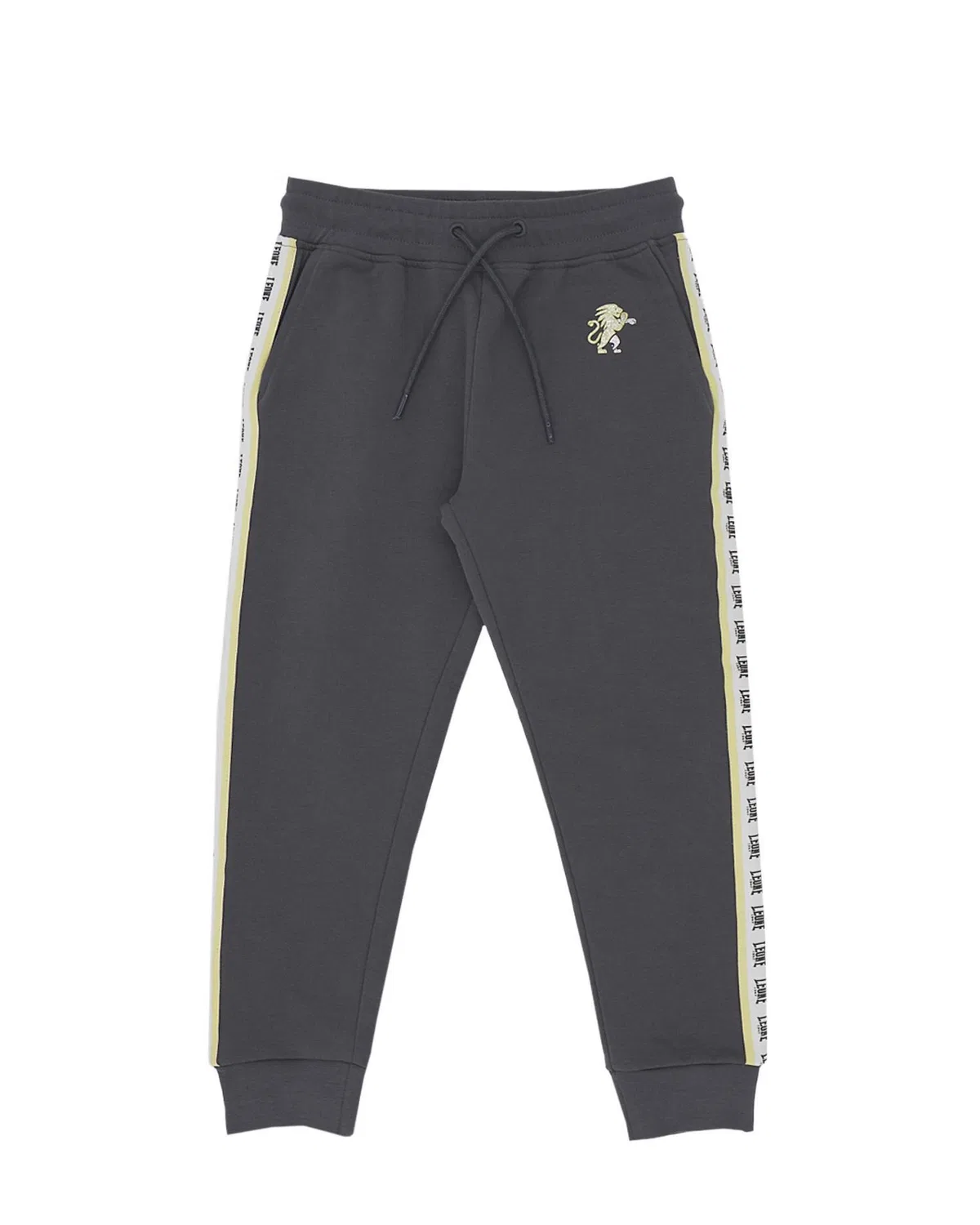 Детские спортивные штаны для девочек с лампасами Leone 1947 Apparel, Grau