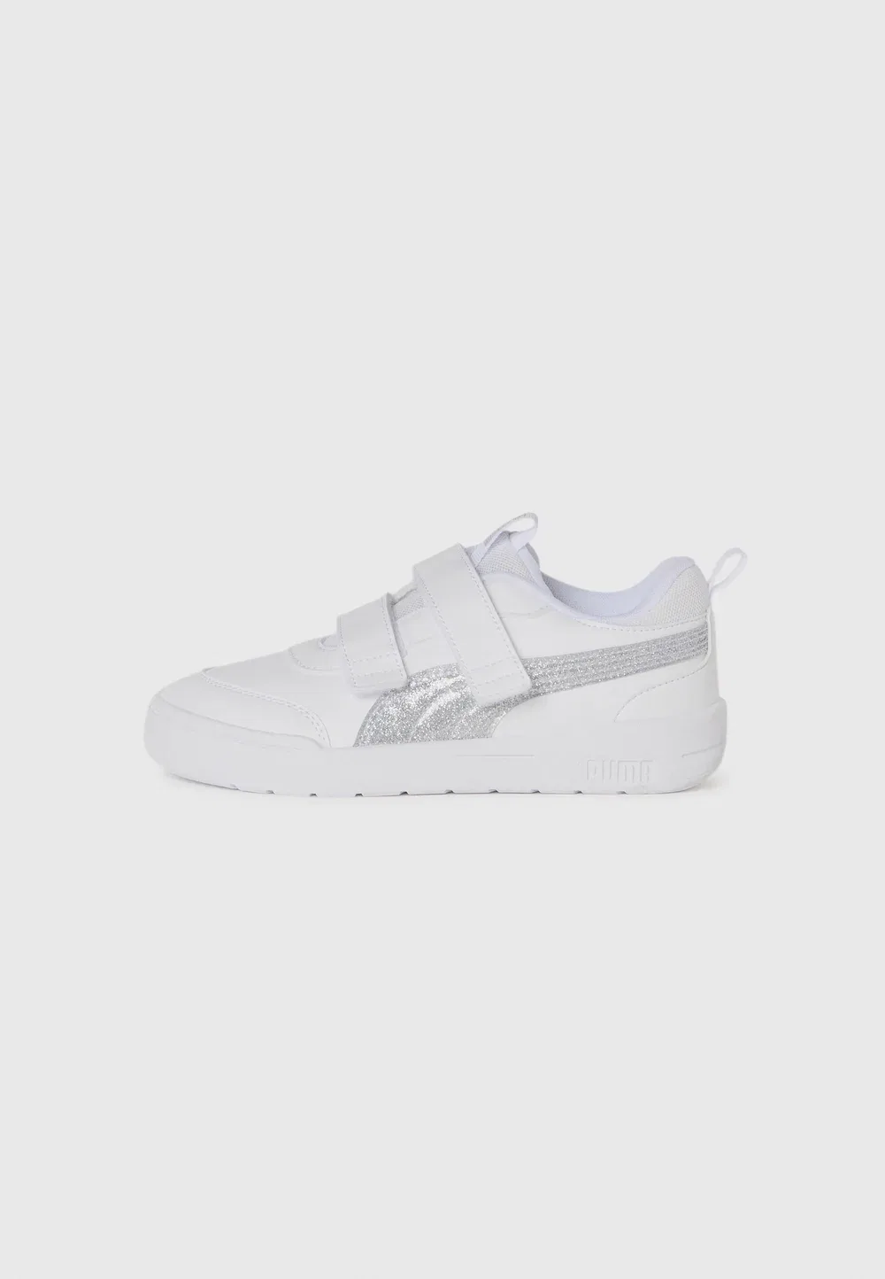Кроссовки Multiflex 2 glitz унисекс для бега по улицам Puma, White/Silver-Coloured