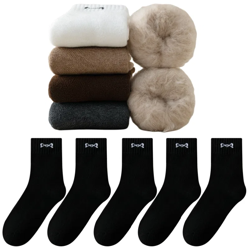 Детские носки с длинным голенищем, набор из 5 пар, Unisex Crew Socks, MIIOW — фото 4