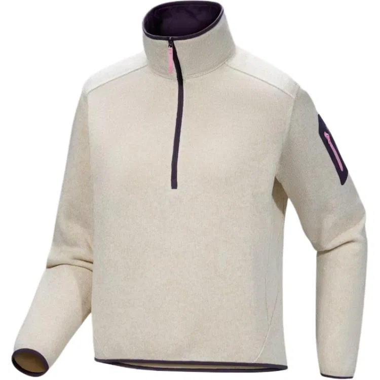 Женский флисовый свитер с высоким воротником Cosmic Bloom Heather Arcteryx, Cosmic Bloom Heather