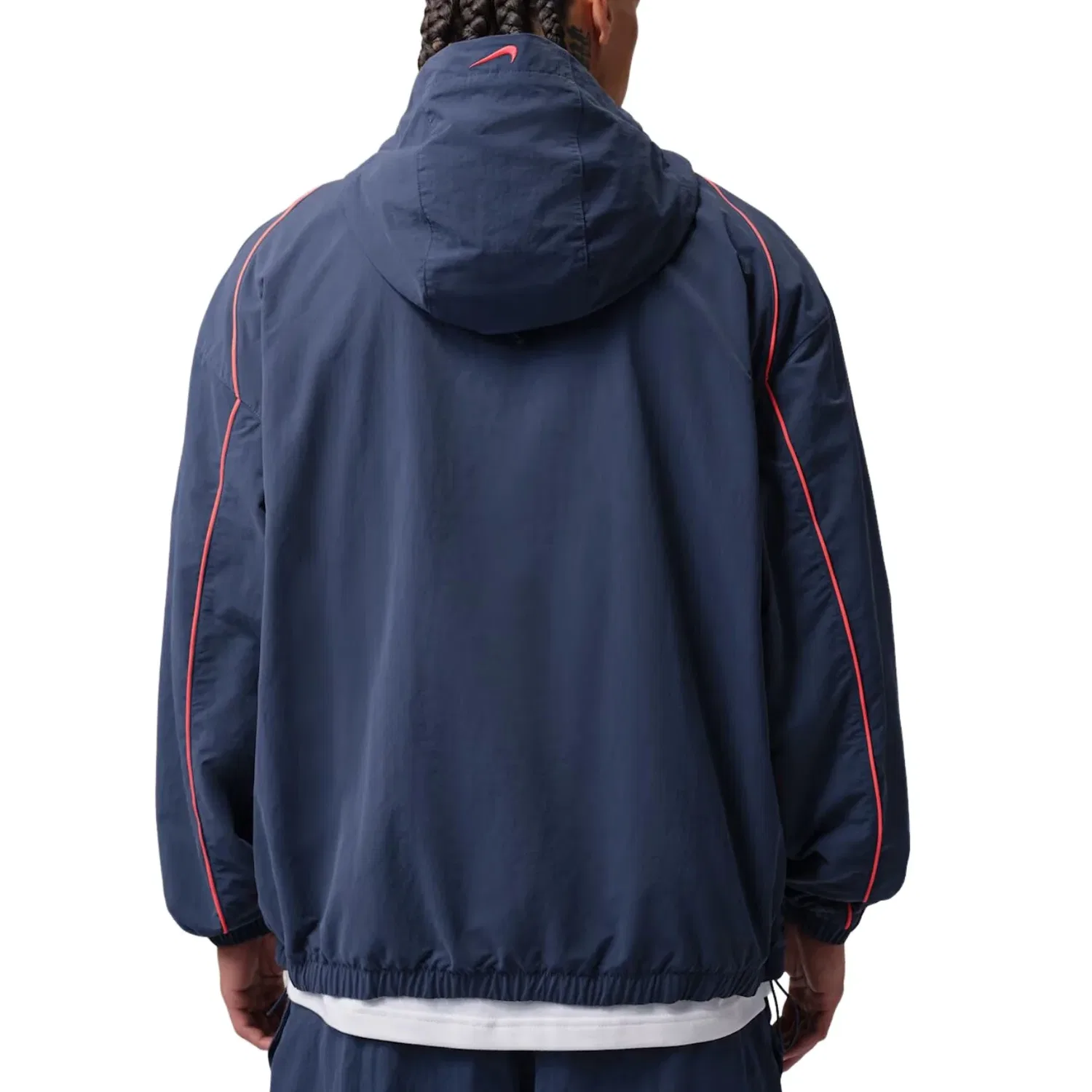 Мужская куртка Air Jordan x Awake NY Track Jacket 'Midnight Navy Infrared' Jordan, Midnight Navy/Infrared — фото 2