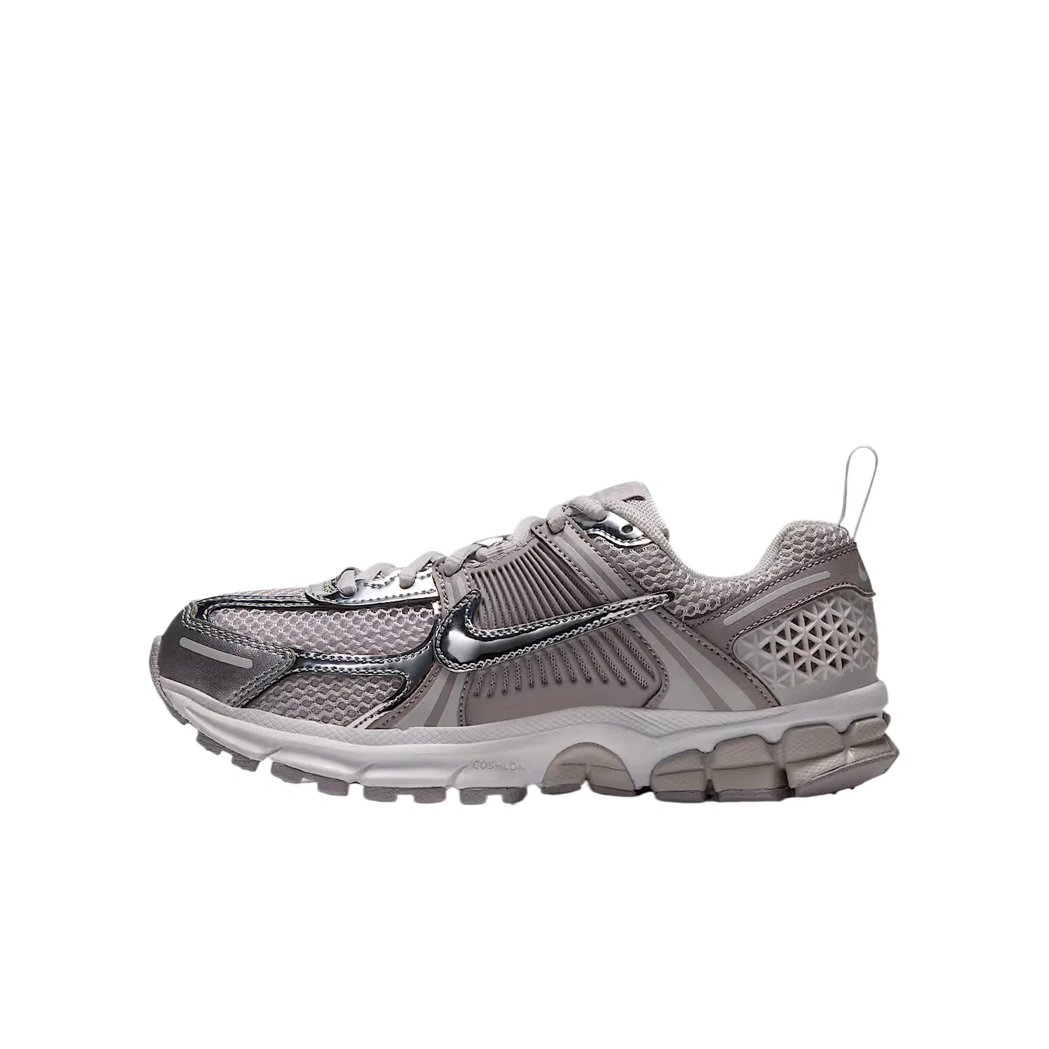 Детские кроссовки дышащие с синтетической кожи Nike Vomero 5, Best Gray/Silver