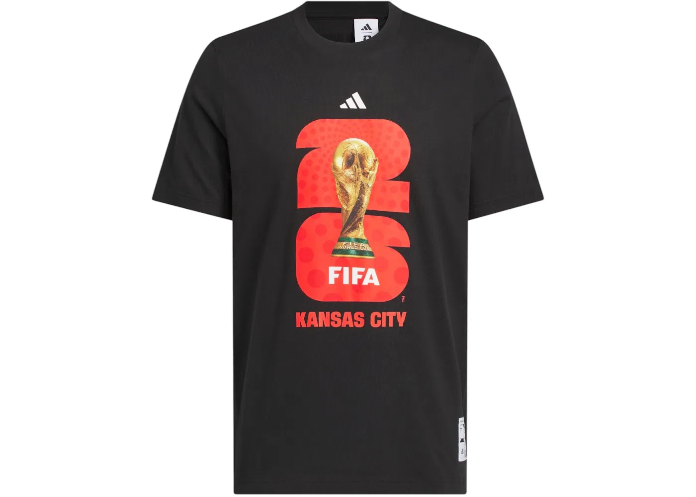 Мужская футболка с принтом City Graphic Adidas, Black