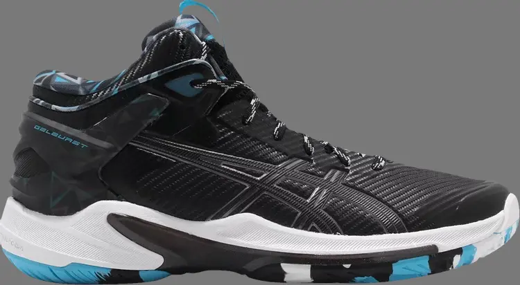

Кроссовки gel burst 24 ge 'black' Asics, черный