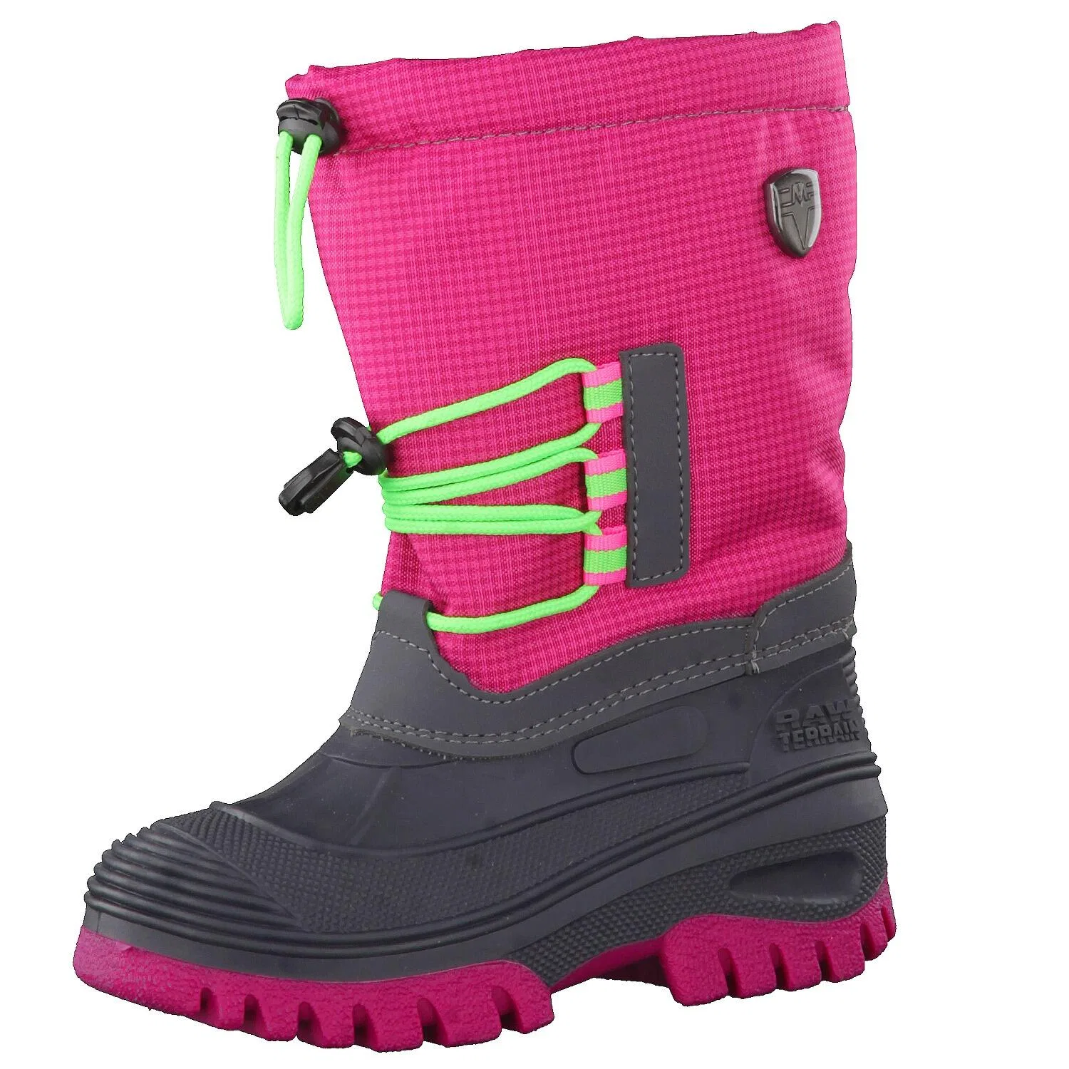 Детские зимние ботинки Ahto WP Snow Boots Cmp, Rosa / Grun / Grau