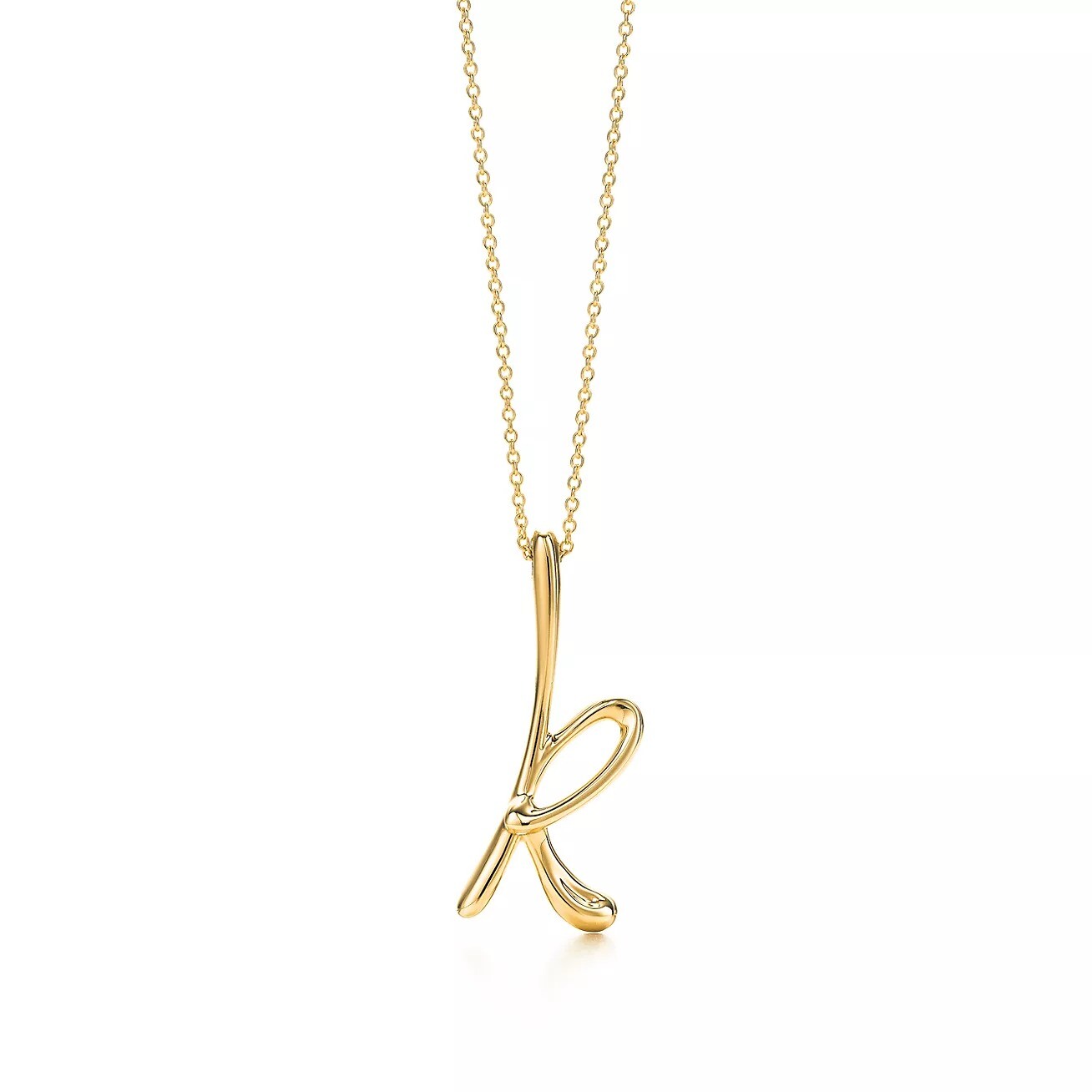 

Колье Tiffany & Co. Letter "K", золото