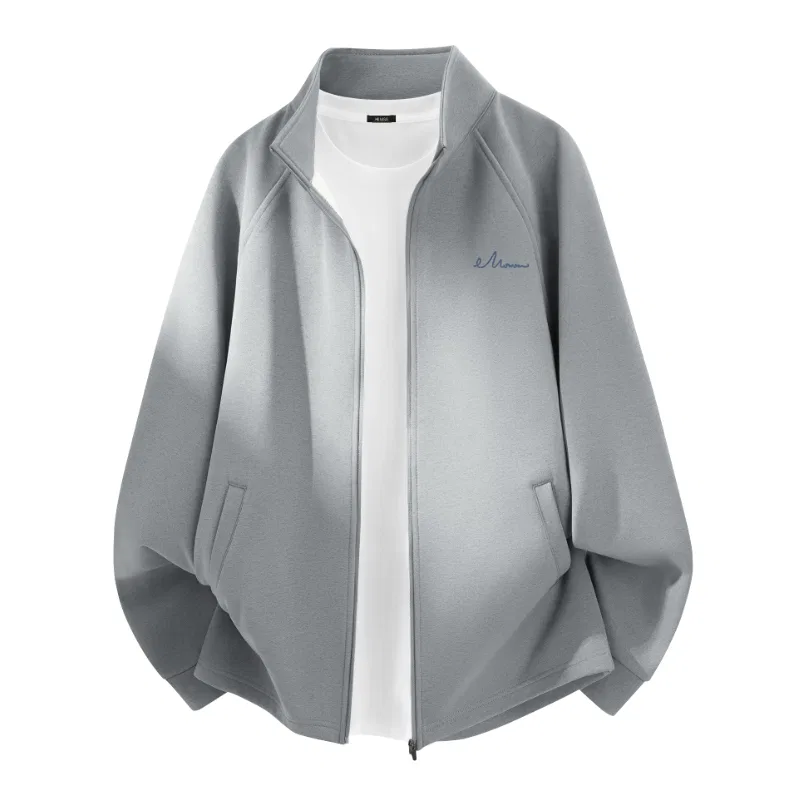 Детская куртка с быстросохнущим воротником-стойкой Miniso, Light Gray