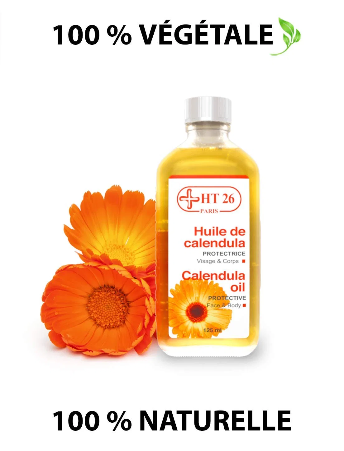 720-Vitamine-E-Ht26 Масло для лица и тела защитное HT 26 Calendula Oil, 125 мл 720-Vitamine-E-Ht25 — фото 3