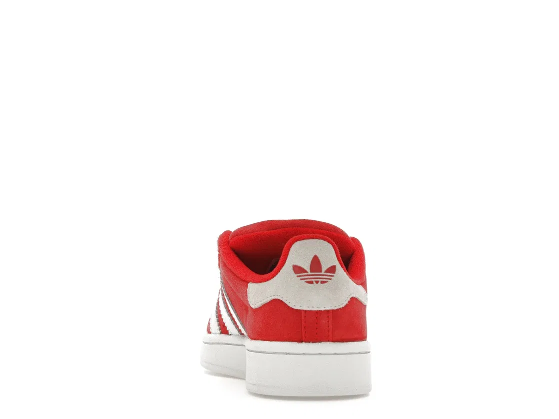 Детские кроссовки Lifestyle Adidas Campus 00s, Better Scarlet/Cloud White/Better Scarlet — фото 4