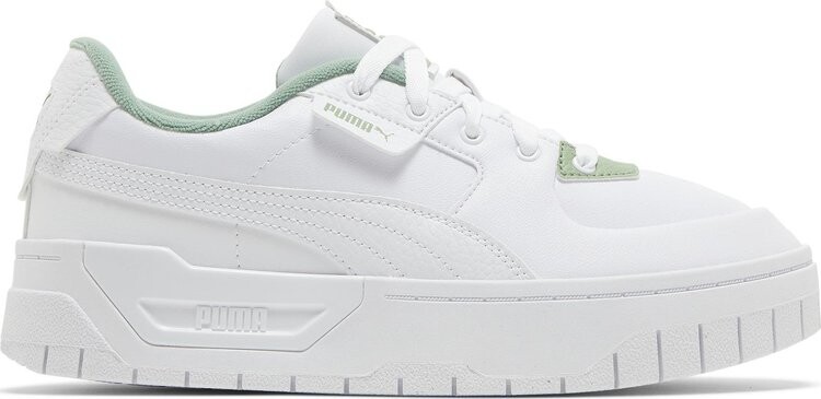 

Кроссовки Puma Wmns Cali Dream Terry White Dusty Green, белый