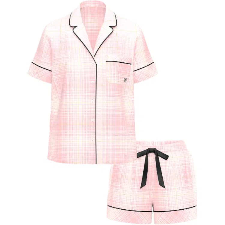 Женский комплект пижамы фланелевый Victoria's Secret, Pink