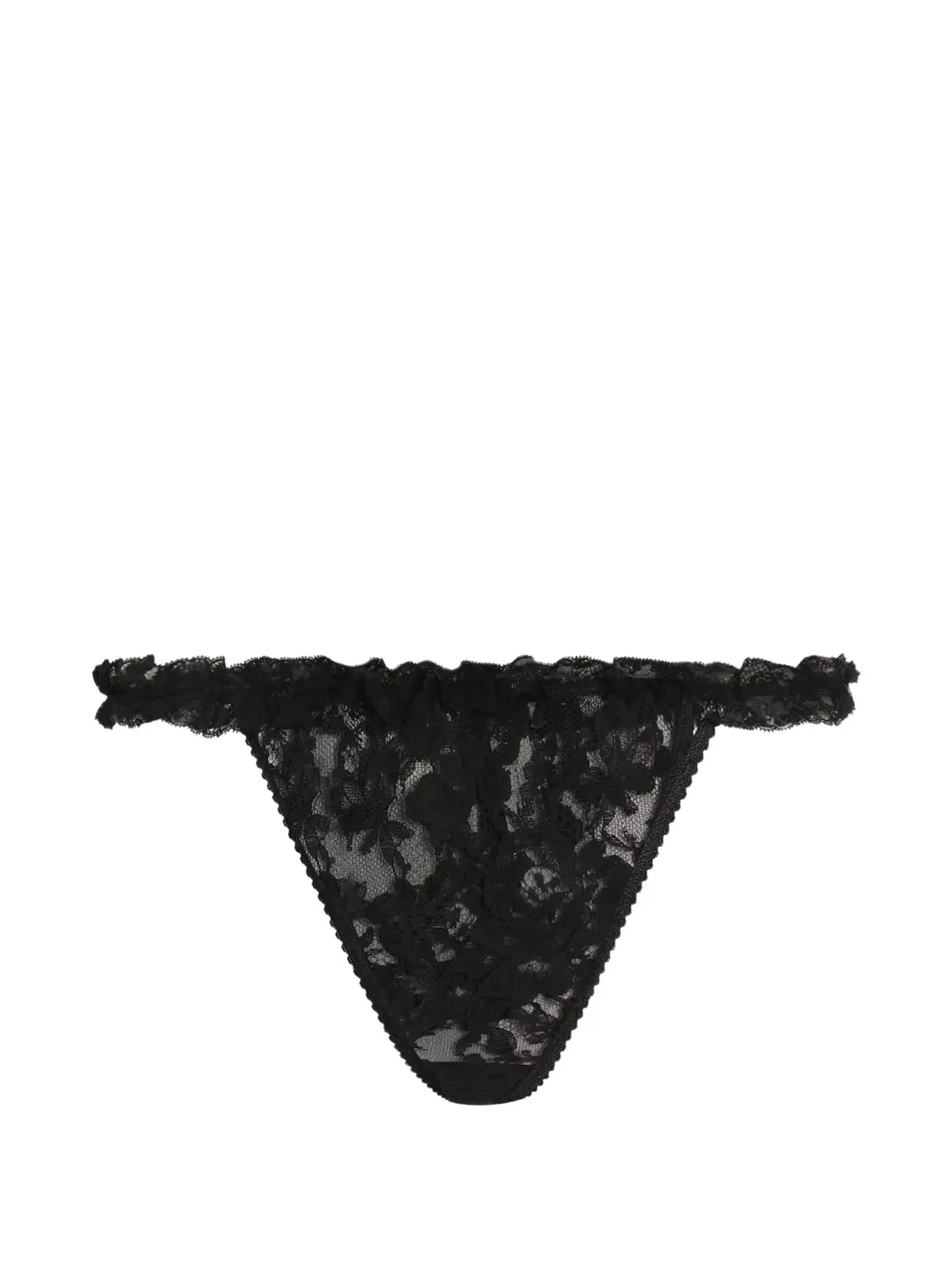 Брифы кружевные, черные Dolce & Gabbana, черный