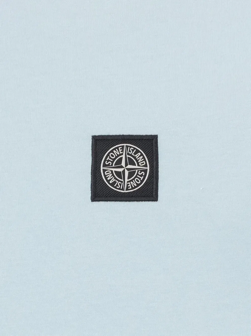 Футболка с логотипом-нашивкой Stone Island Junior, синий — фото 4