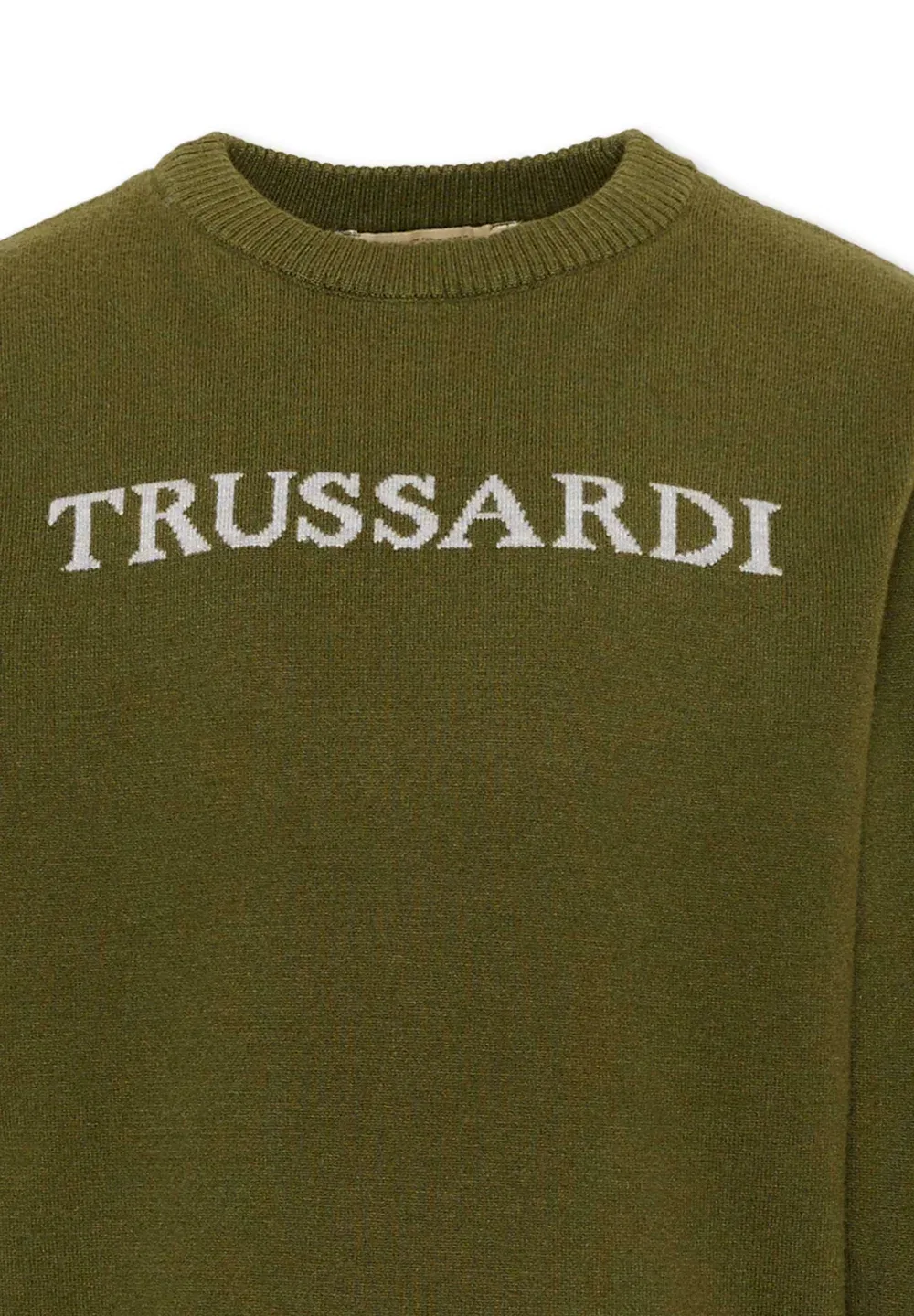 Маглионе - джемпер Tru Trussardi Junior, Green — фото 3