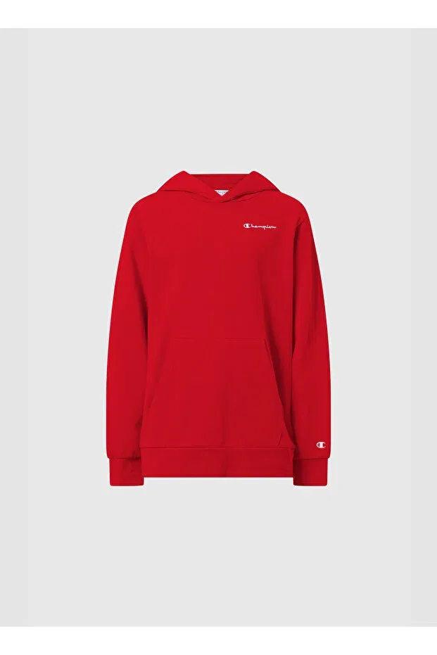 Детское худи для мальчиков с принтом Champion, Red