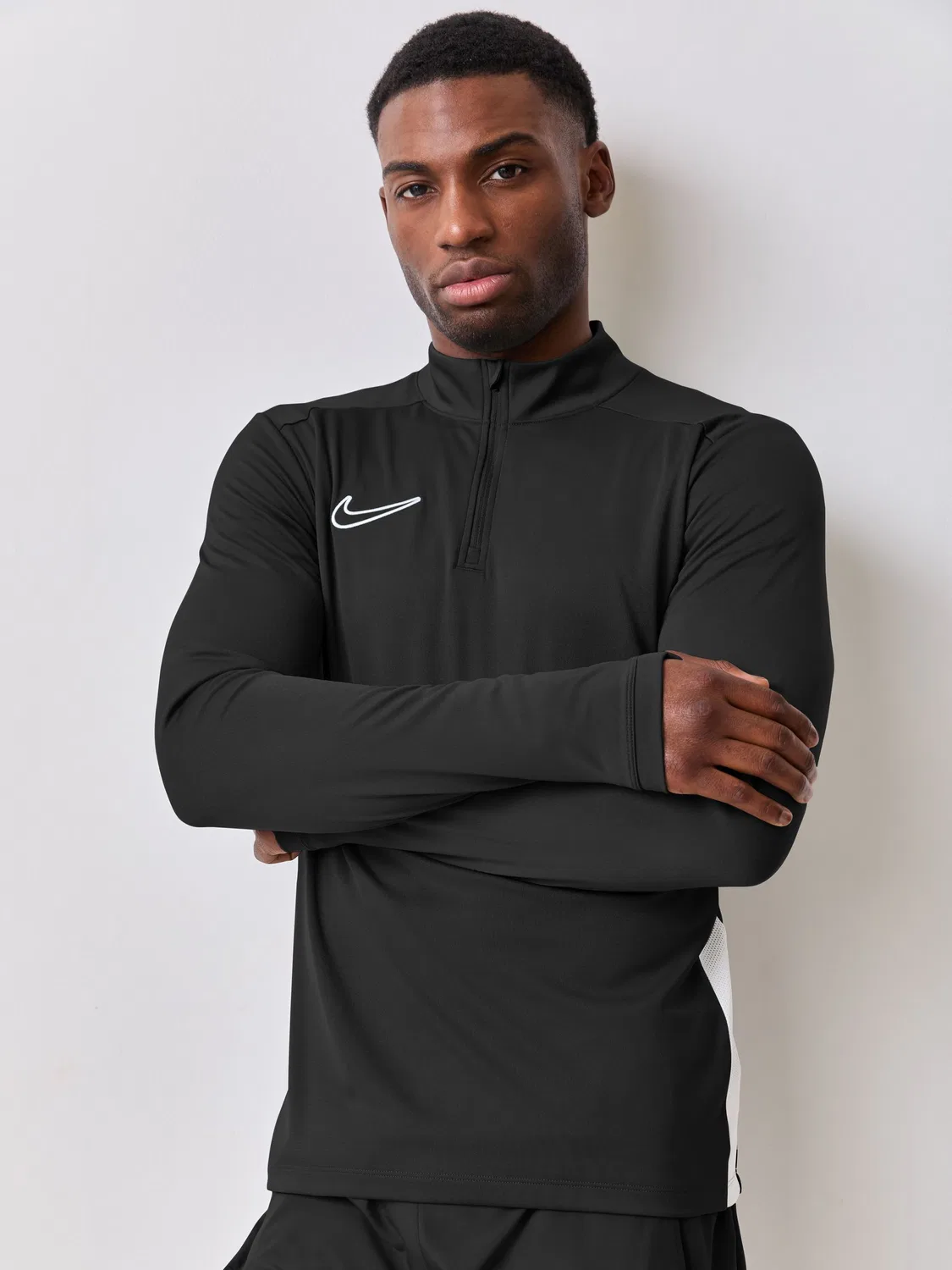 Тренировочная куртка, Dri-FIT, Academy Nike, черный