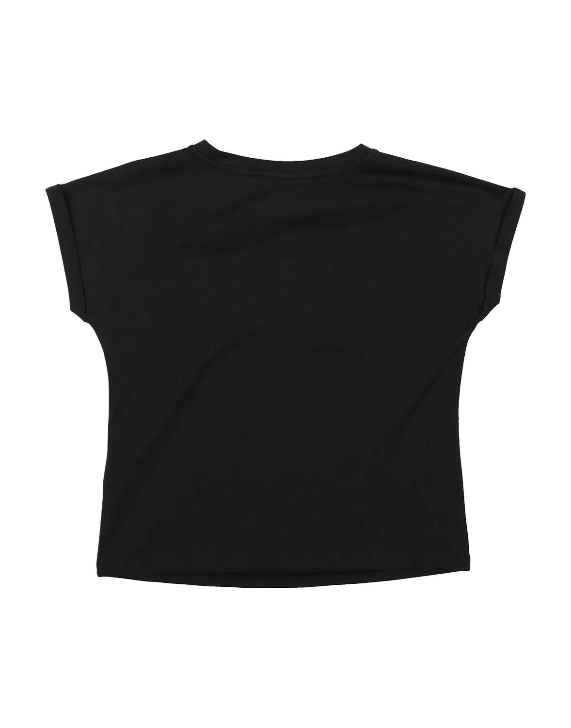 Детская футболка для девочек хлопковая Donna Karan, черный — фото 2