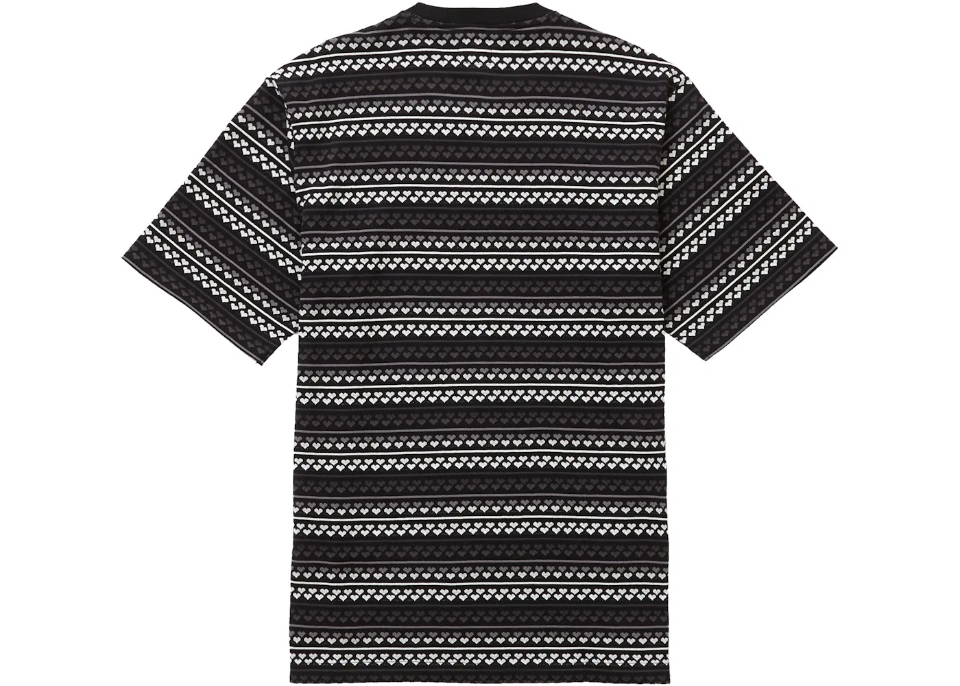 Мужская футболка с жаккардовым принтом Supreme Supreme, Black — фото 2