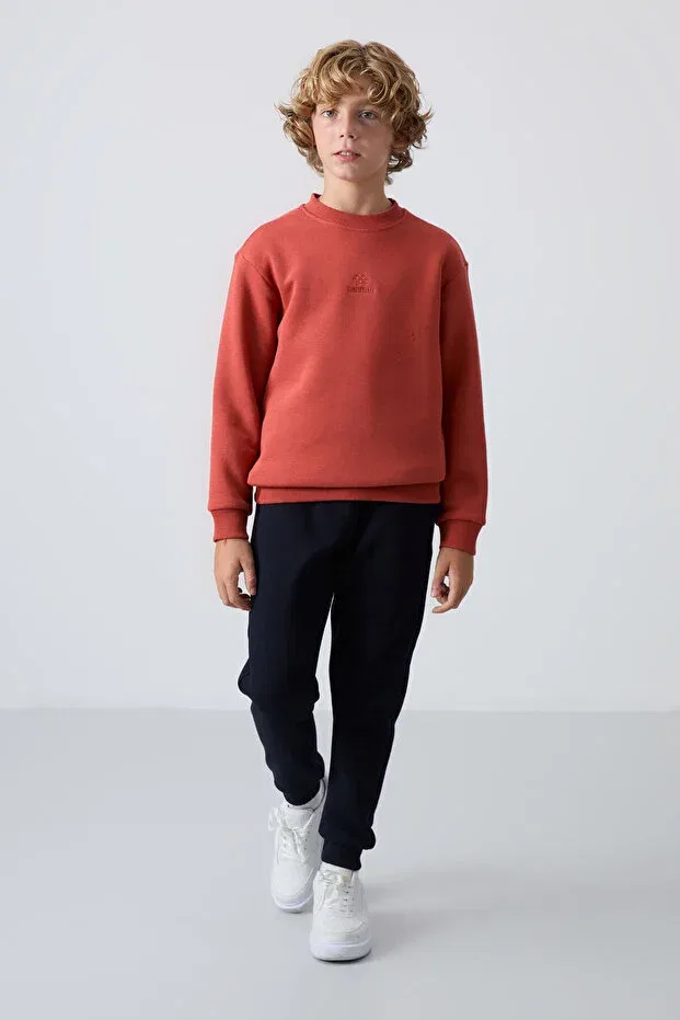 Детский спортивный костюм для мальчиков хлопковый Tile-Navy blue Tommy Life, Tile/Navy Blue
