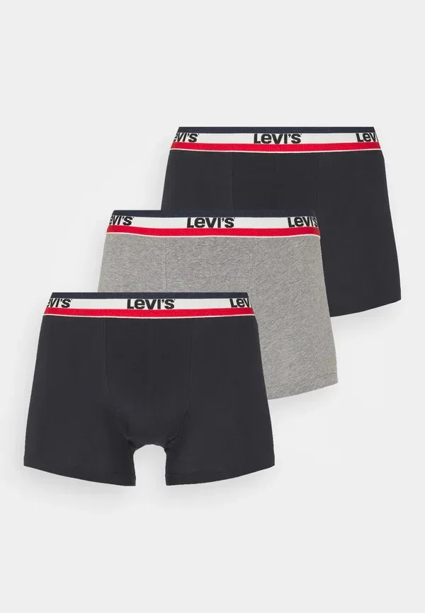 Боксеры 3 штуки Levi'S, серый — фото 4