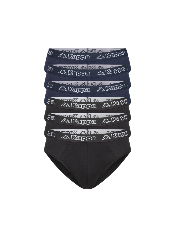 

Трусы Kappa, цвет 3xschwarz 3xnavy