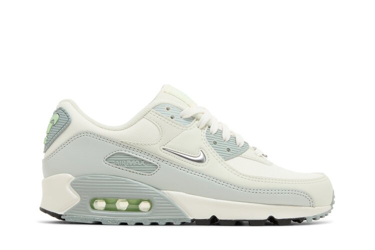 

Кроссовки Nike Wmns Air Max 90 SE, кремовый, Бежевый, Кроссовки Nike Wmns Air Max 90 SE, кремовый