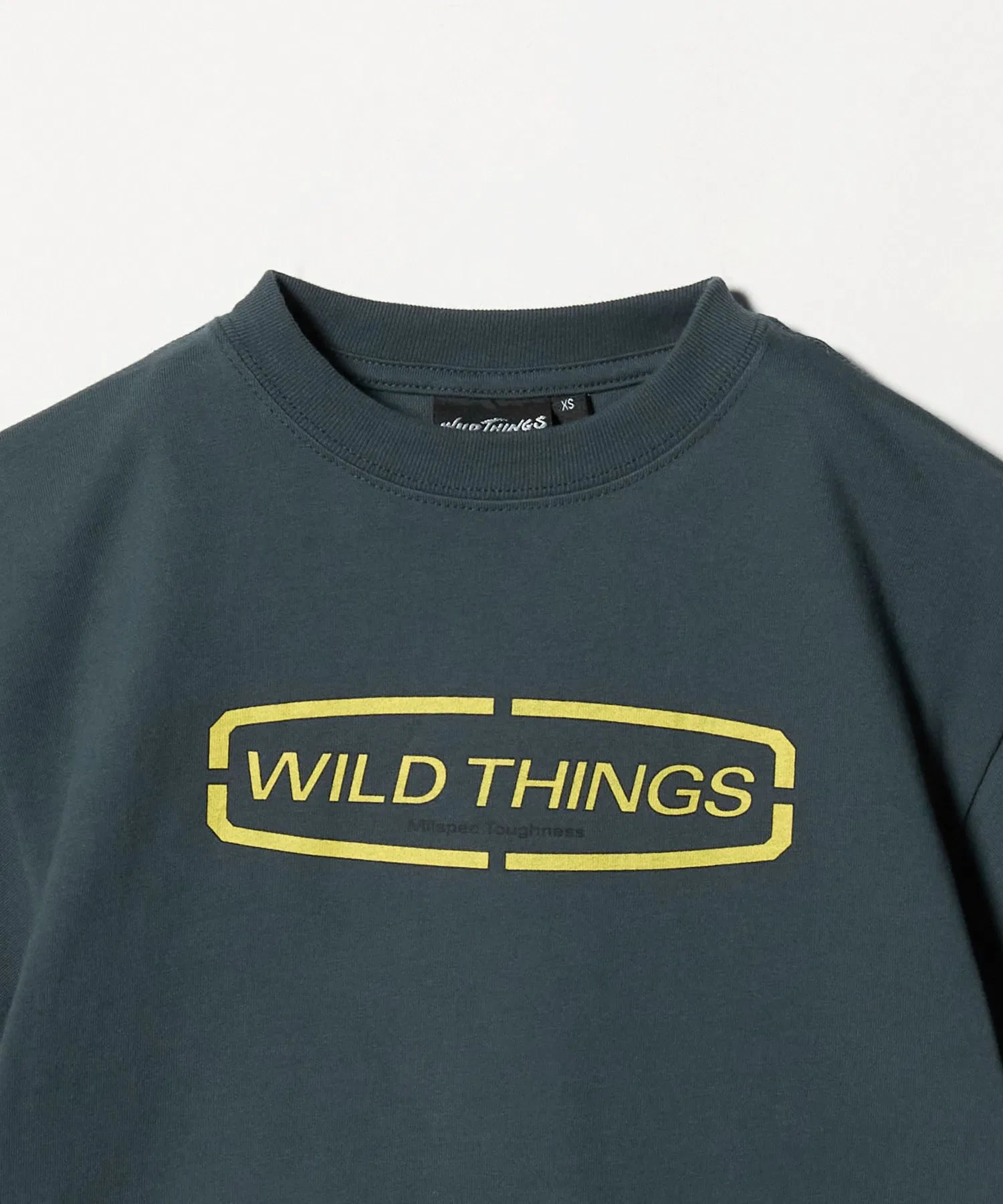 Детская футболка WILD THINGS с логотипом, белая — фото 4
