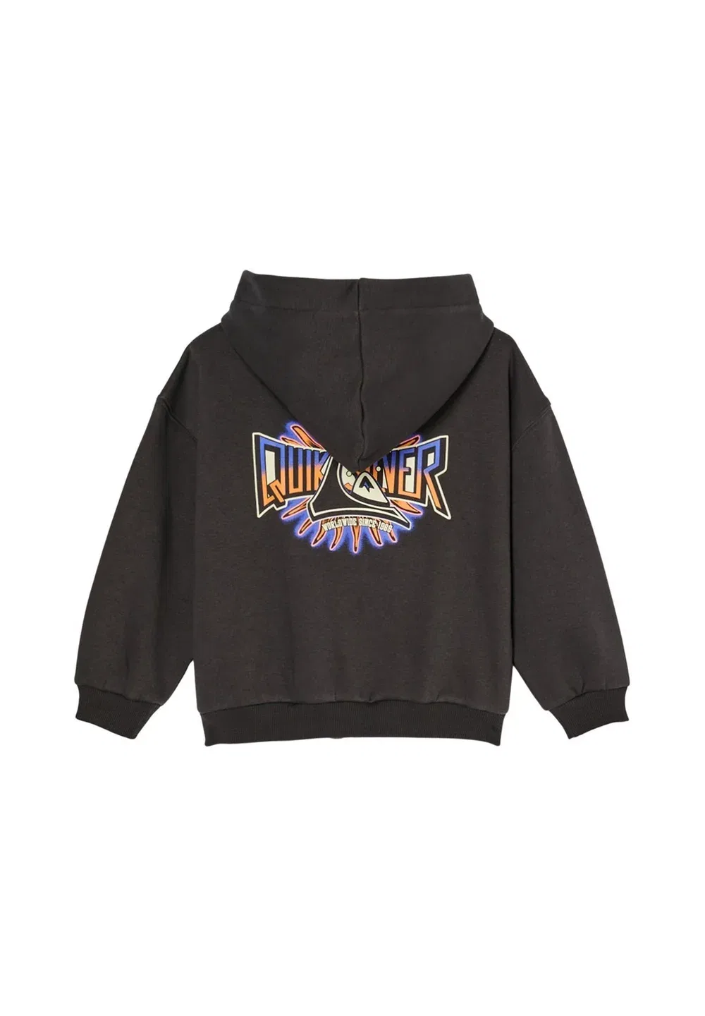 Одежда Jungen 2-7 | Верхний слой - толстовка на молнии Quiksilver, Anthracite — фото 2