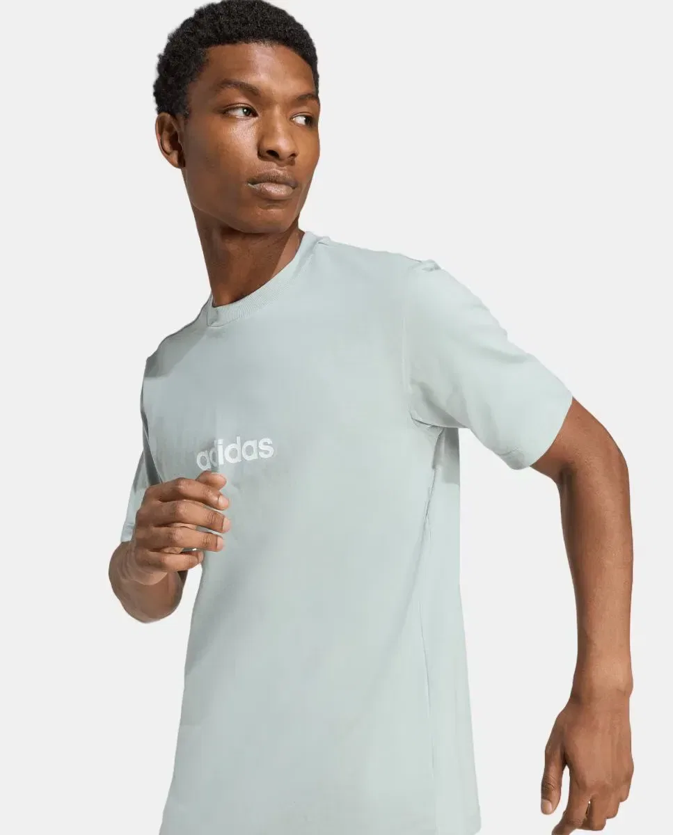 Мужская футболка с принтом adidas, Verde — фото 4
