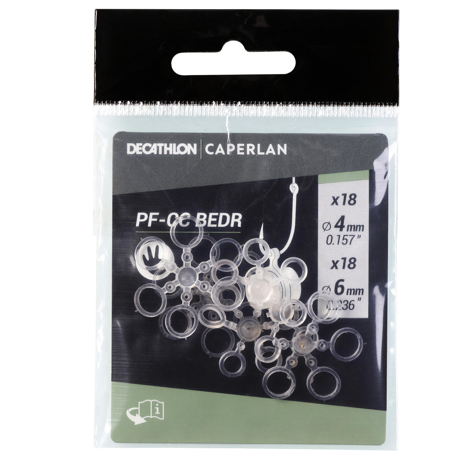 

Кольца для приманки PF-CC BEDR 4/6 мм CAPERLAN