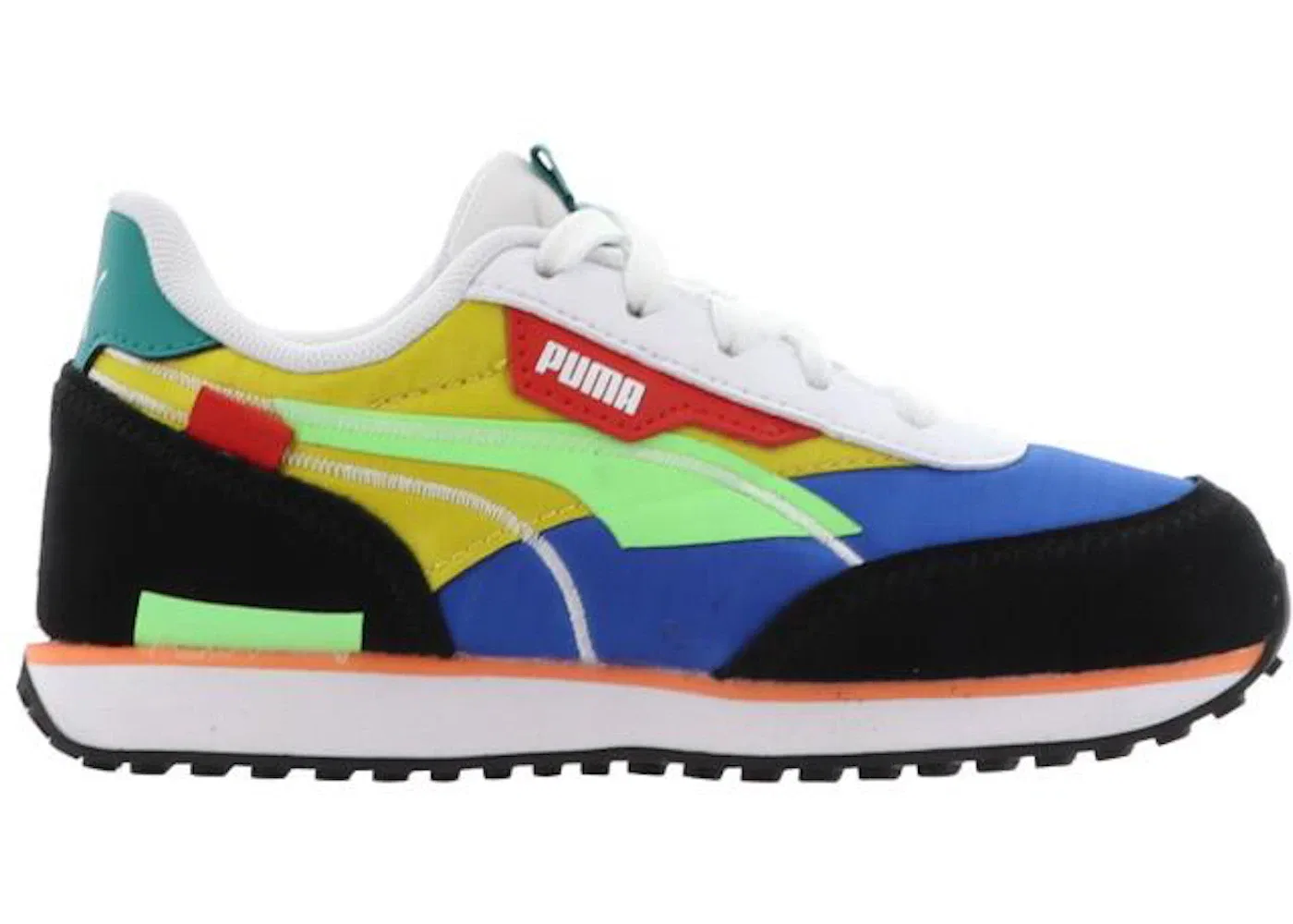 Детские кроссовки Lifestyle Puma Future Rider Twofold, Blue/Yellow