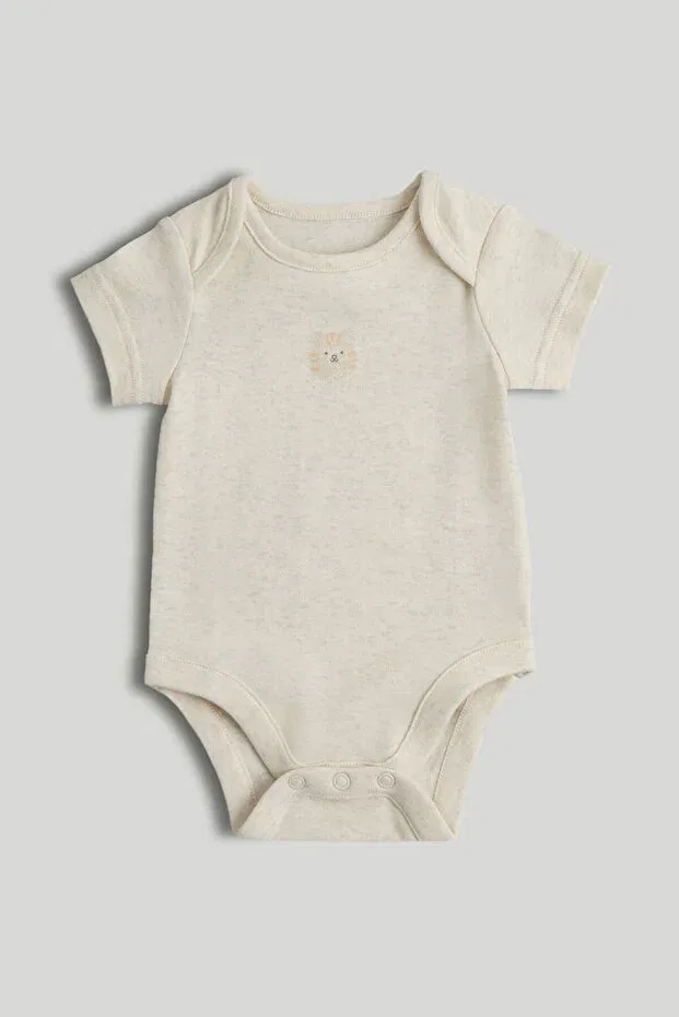 Детское боди-комбинезон с коротким рукавом 5Li Contemp Short Sleeve Body Set Mothercare, Multicolor — фото 3
