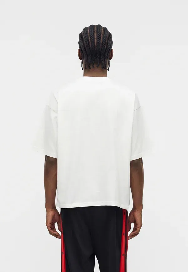 Футболка унисекс - базовая футболка Adidas Originals, белый — фото 3