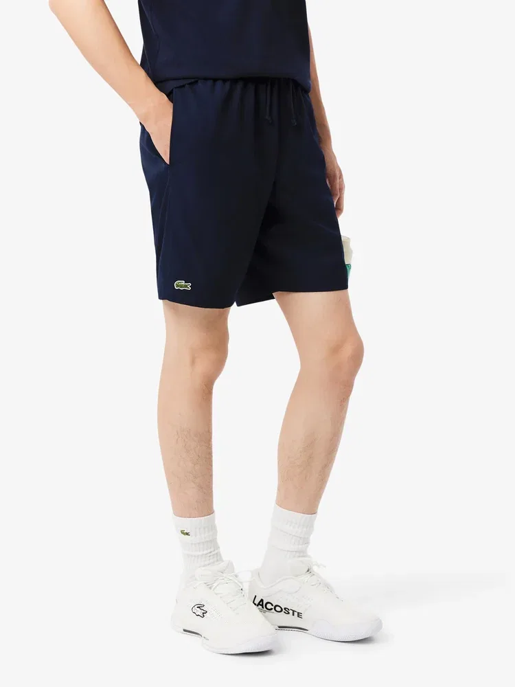 Шорты тренировочные Basic LACOSTE, Navy — фото 2