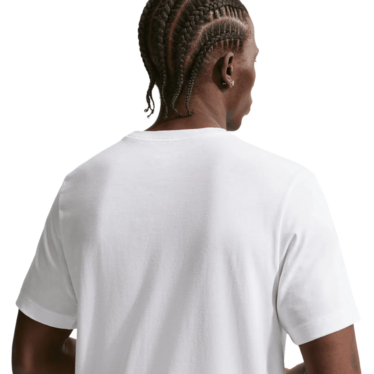 Футболка мужская Club Short Sleeve Nike, черный/белый — фото 2