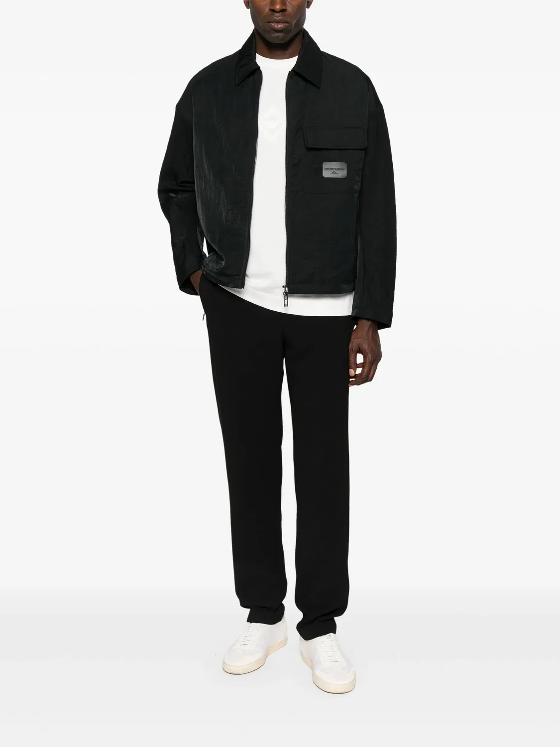 Emporio Armani Куртка-бомбер черный — фото 2