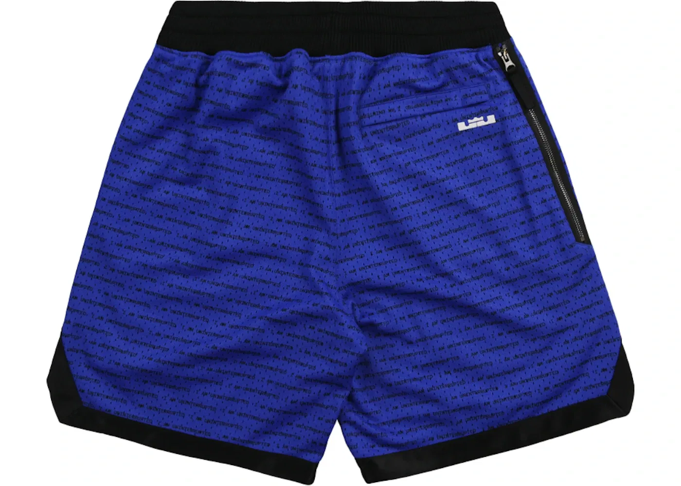Мужские шорты с принтом More Than An Athlete Nike, Racer Blue/Black — фото 2