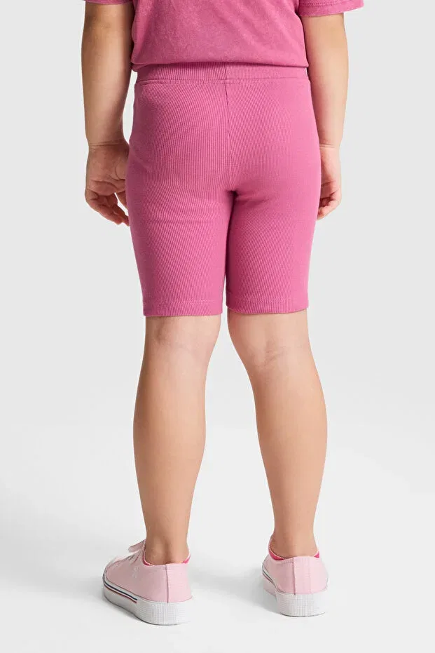 Детские леггинсы для девочек однотонные U.S. Polo Assn., Fusya — фото 4