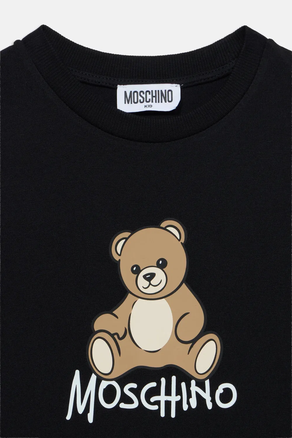 Футболка унисекс с принтом Moschino, Black — фото 3