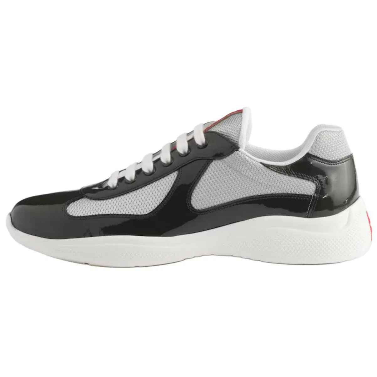 Кроссовки PRADA America's Cup Anthracite Gray Silver с коробкой