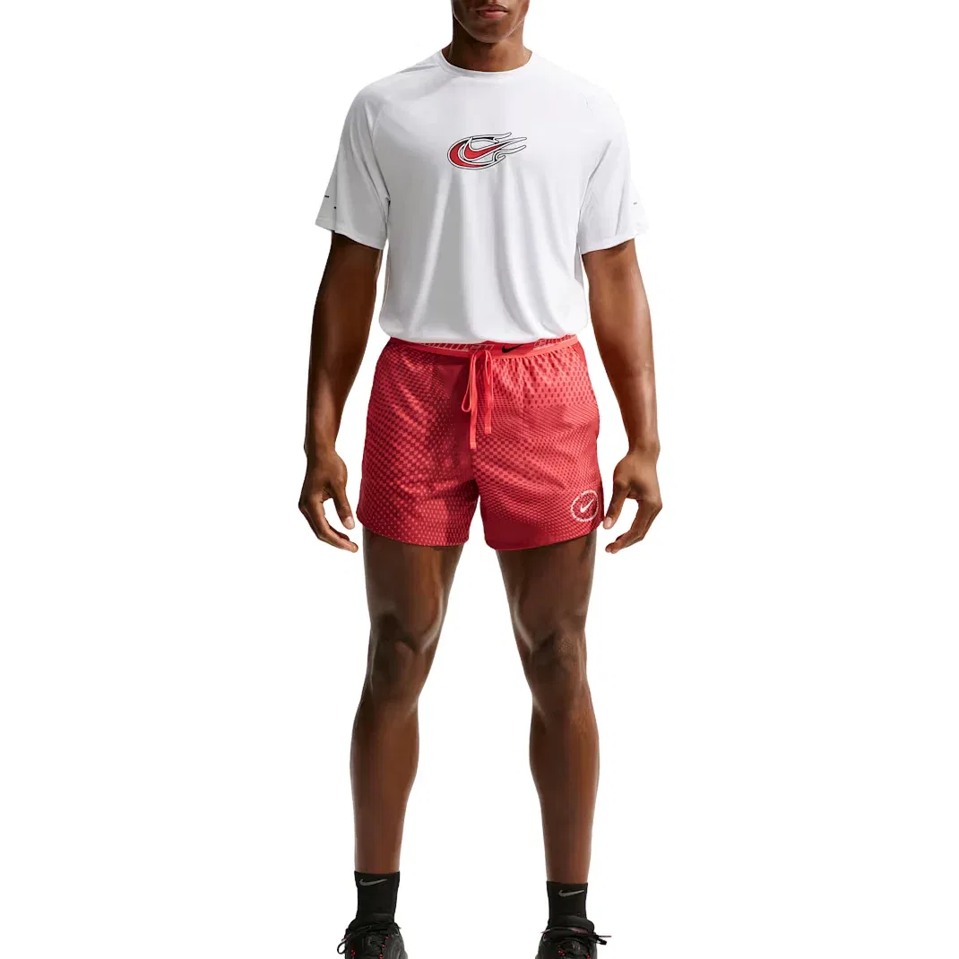 Мужская футболка Nike Stride Dri-FIT ADV, белый — фото 3